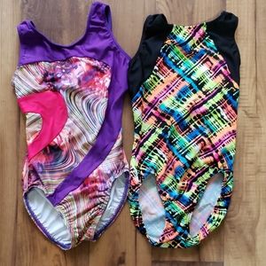 Girls gymnastic leotards